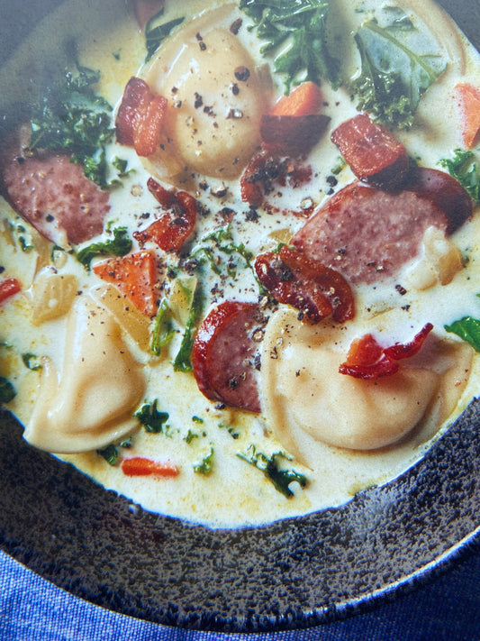 Week 144: Creamy Pierogi Soup