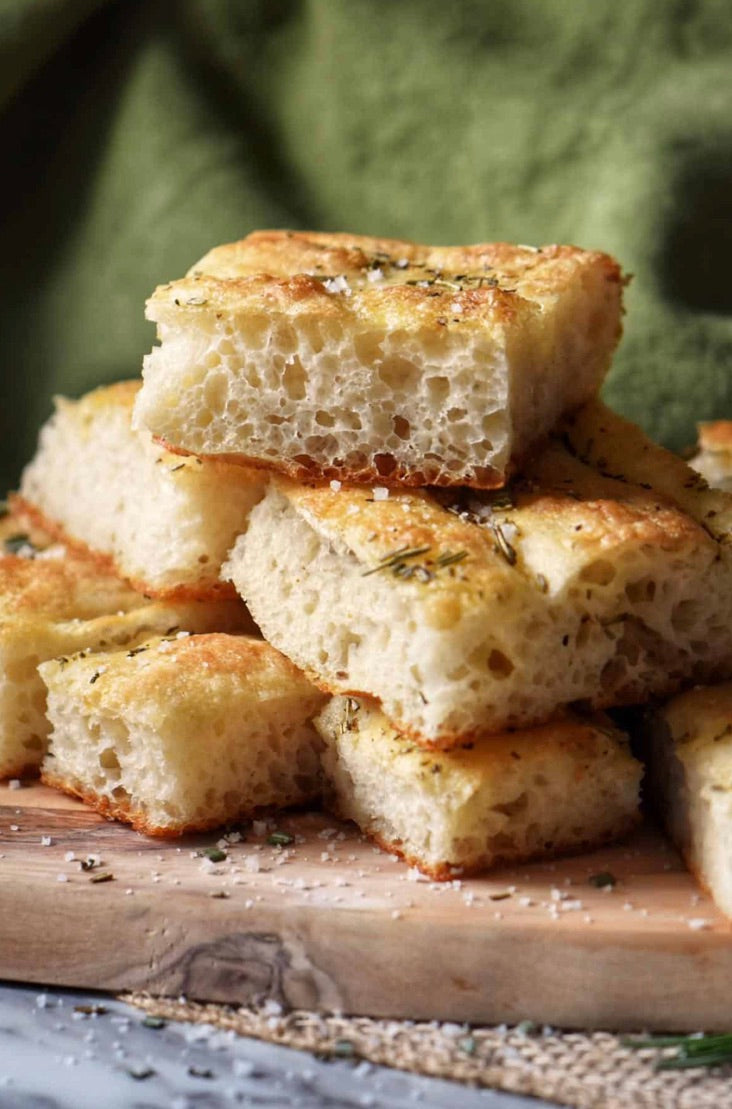 Rosemary Focaccia Bread - 2 Loaves