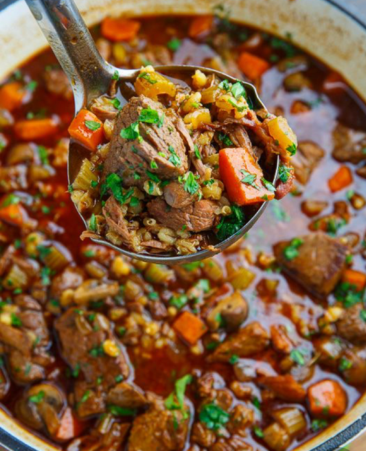 Week 149: Mushroom Beef Barley Soup