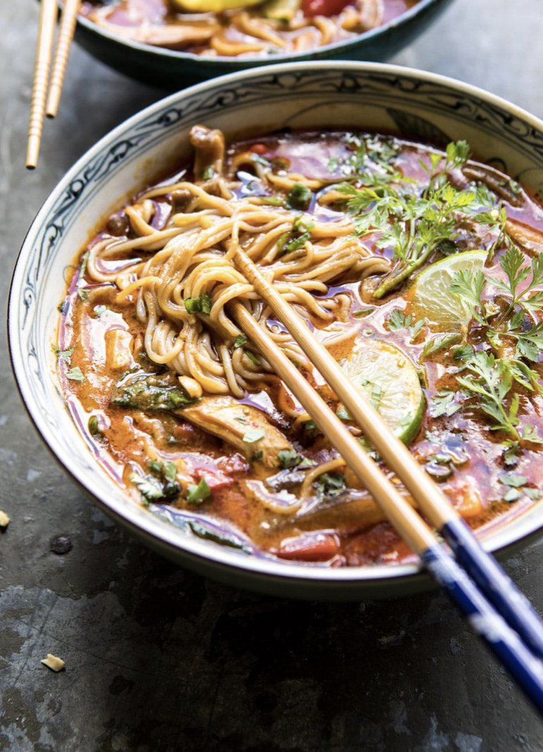Week 244: Thai Chicken Ramen Soup