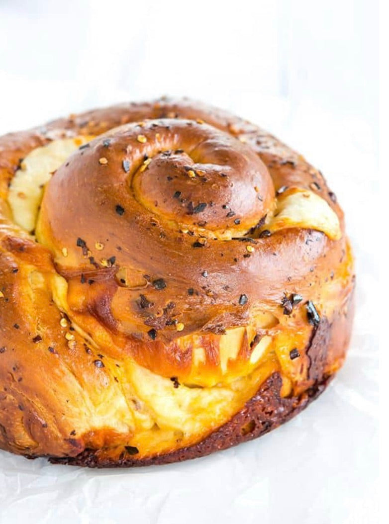 Spicy Cheese Bread - 2 Loaves